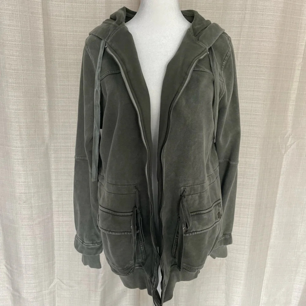 COPY - Women's Doe & Rae Zip Up Sweatshirt Jacket - Sz. M